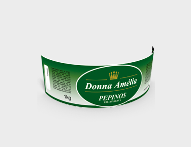 Rótulo em Vinil 5x5 - 4x0 - 500 unid