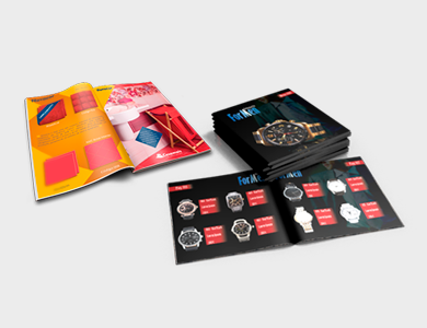 Manuais e Catálogos Horizontal Couchê 150g Sem Verniz 20x15cm 8 Páginas - 4x4 - 5000 unid