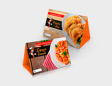 Prisma de Mesa Horizontal Supremo 300g Verniz Total Frente 15x10cm - 4x0 - 500 unid